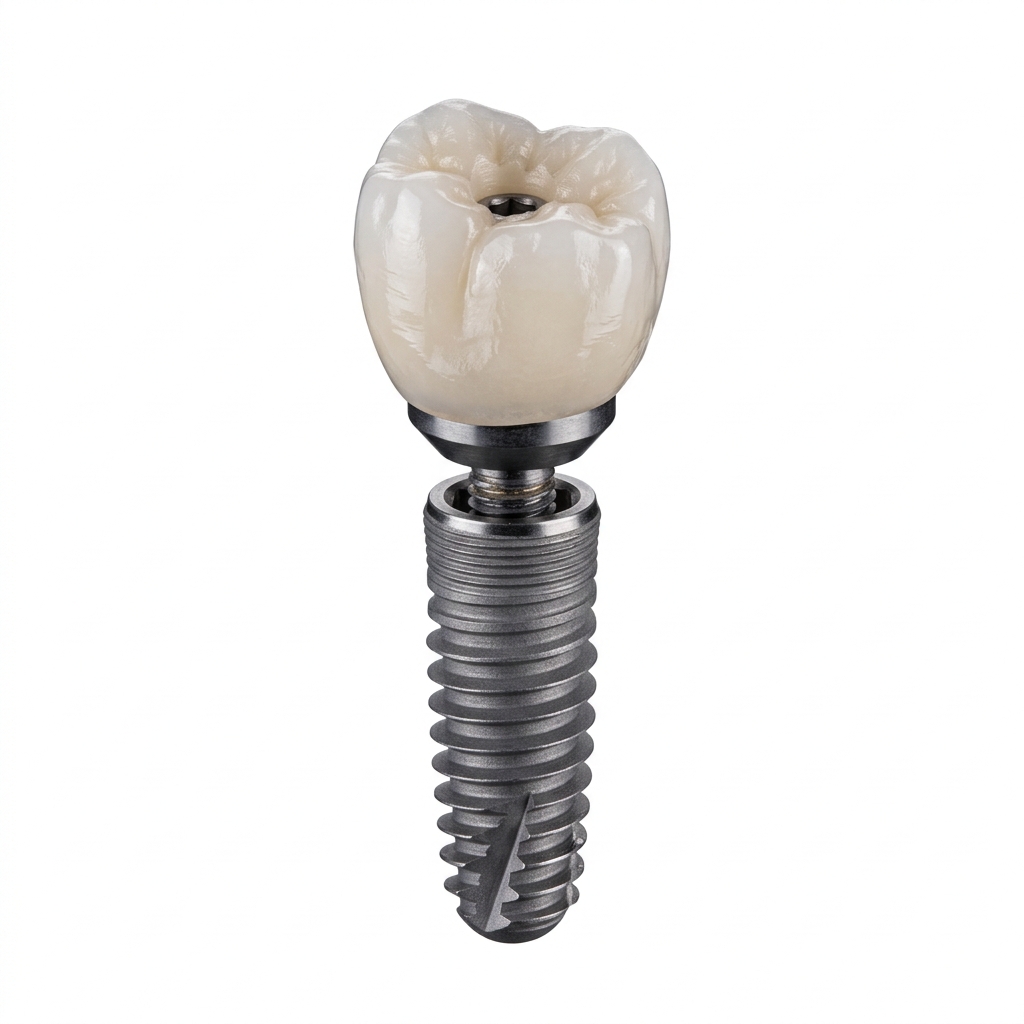 Implante dental de titanio