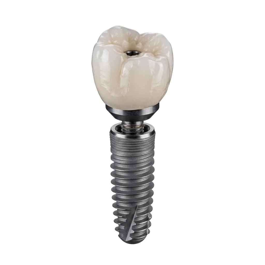 Implante dental de titanio